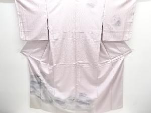 地紙に花鳥模様訪問着